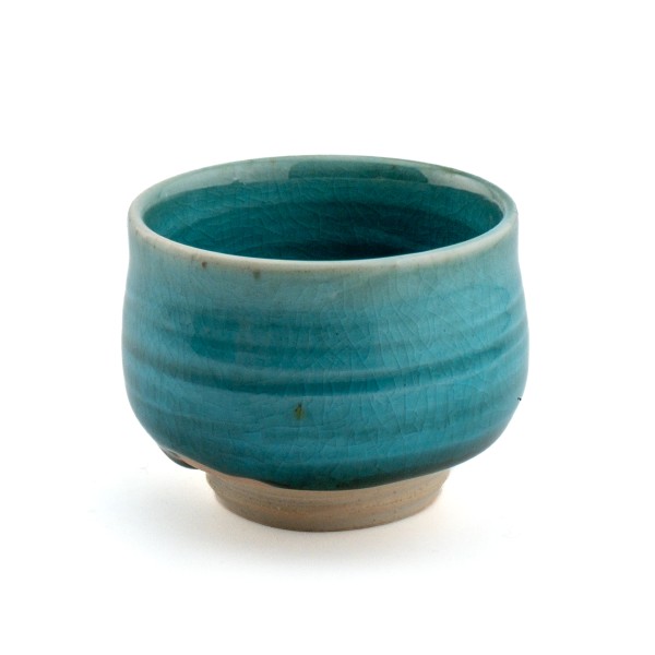 Unikat: Teebecher Yamane Seigan türkis