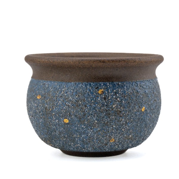 Unikat: Teebecher Meister Jiang (Blau, Honigtopf)