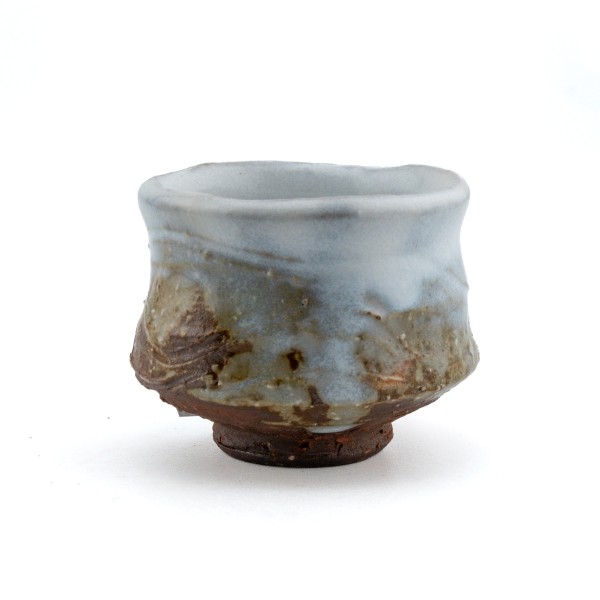 Handgefertigter Hagi-Yaki-Teebecher aus Japan  von Kawano Akira