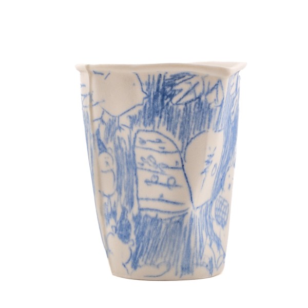 Becher/Pitcher von Eunbi Choi "Teehaus Forest Friends"